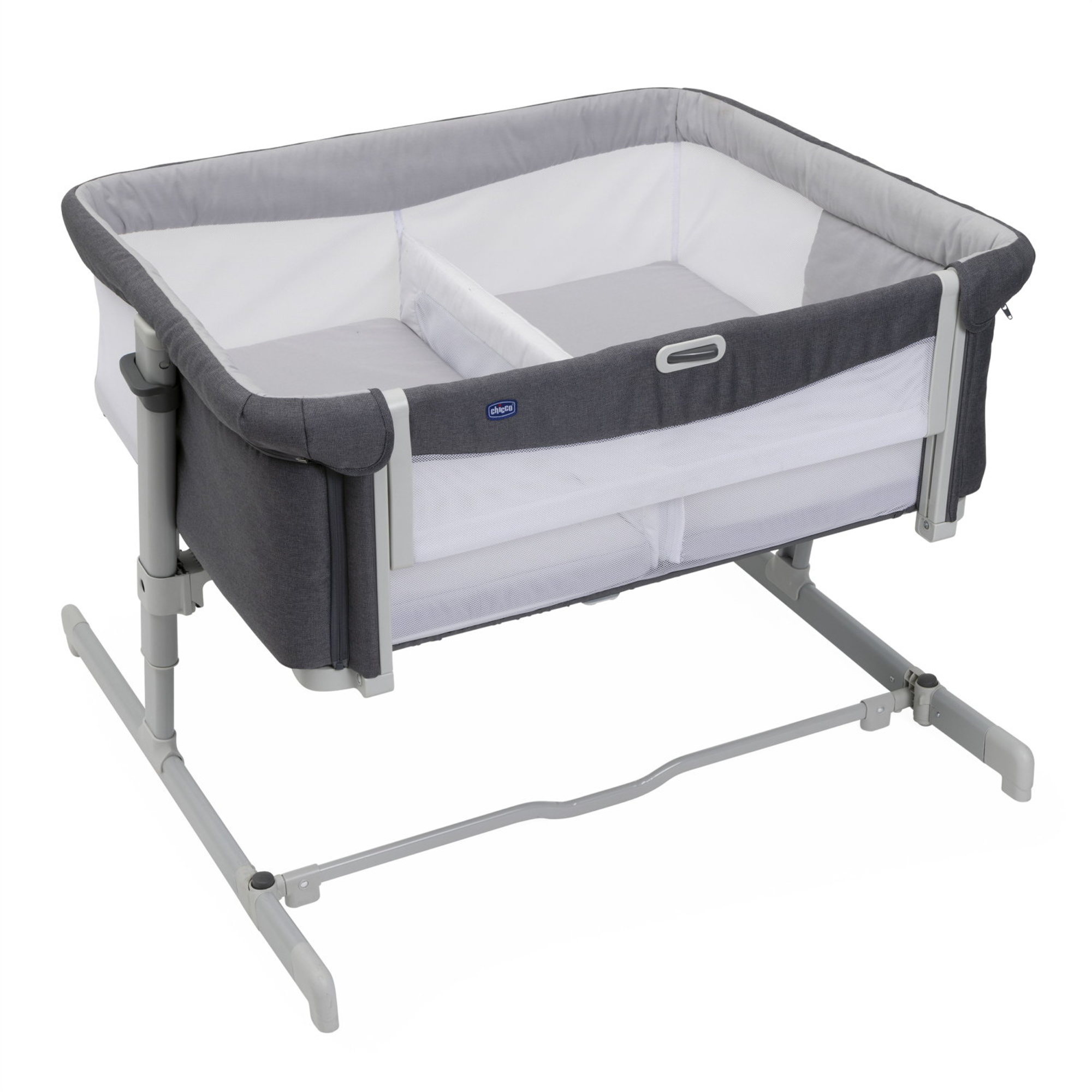 Chicco Next2Me Twins Culla Fianco Letto Magnet Grey