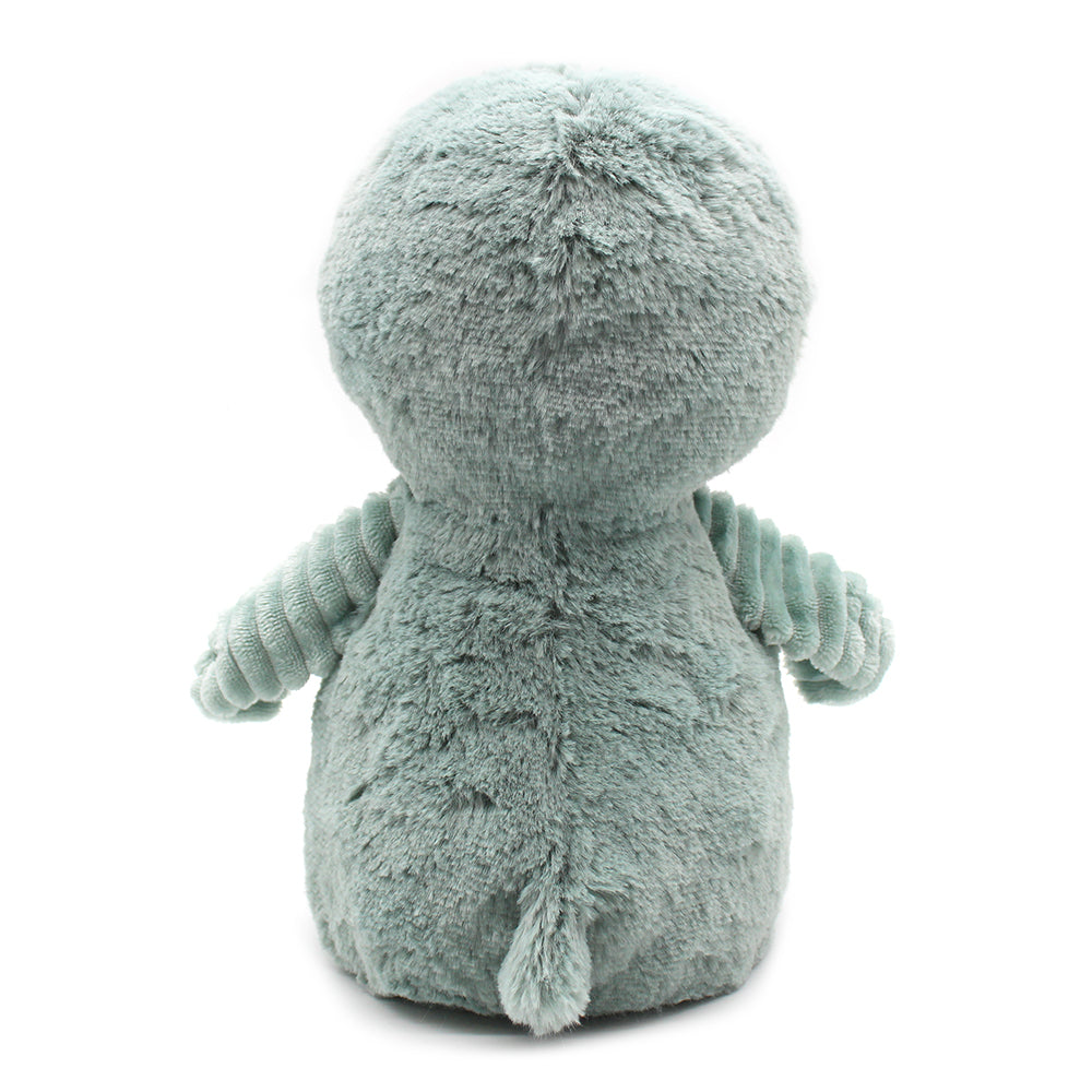 Les Deglingos Ptipotos Iglou Peluche Pinguino Mamma e Bebè Verde Menta