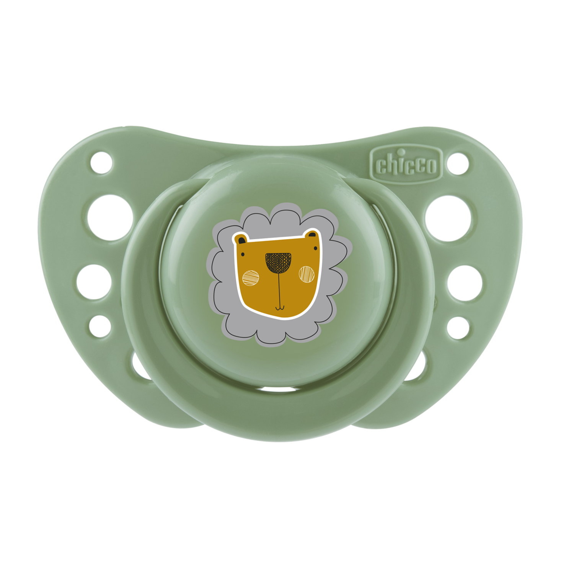 Chicco PhysioForma Air succhietto silicone 2-6 mesi verde 2pz
