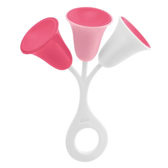 Chicco Baby Sense Trillino Tulipano sonaglino rosa udito