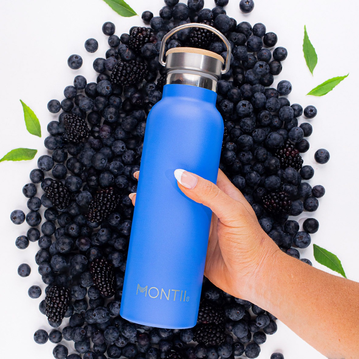 Montii Mega borraccia termica lilla 1000 ml acciaio