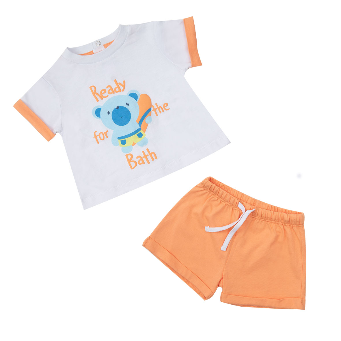 Toys Center Baby Set 2 Pezzi Jersey Bimbo Arancione