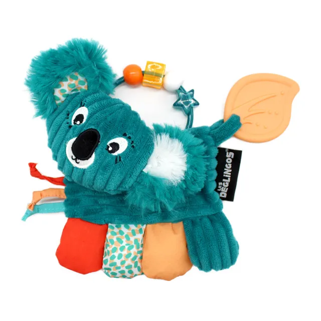 Les Deglingos Berlingos Koala sonaglio attività dentizione blu-verde