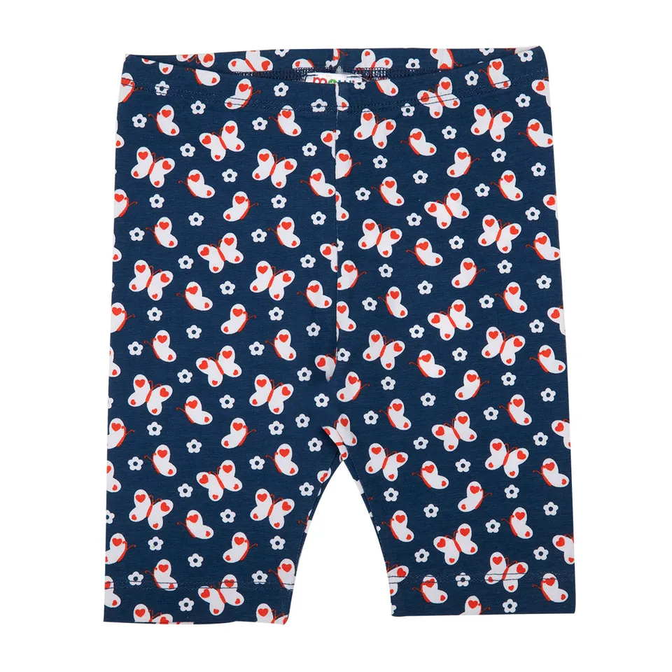 Toys Center Baby legging 3/4 bimba blu jersey farfalle