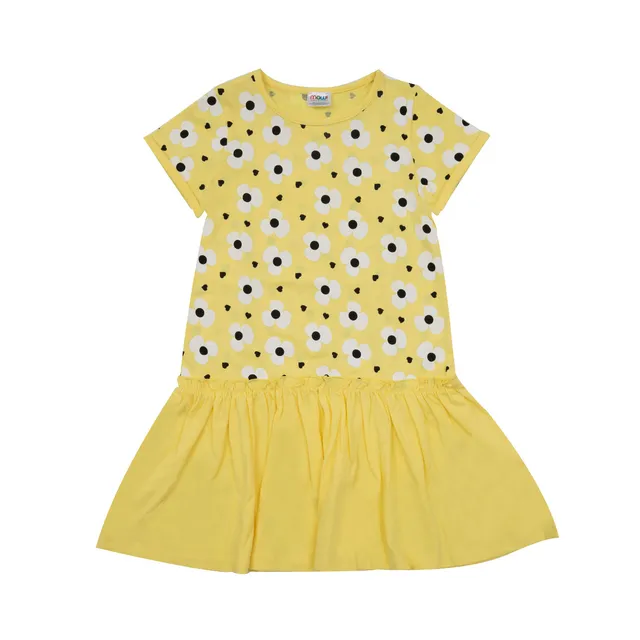 Toys Center Baby vestito bambina giallo a fiori