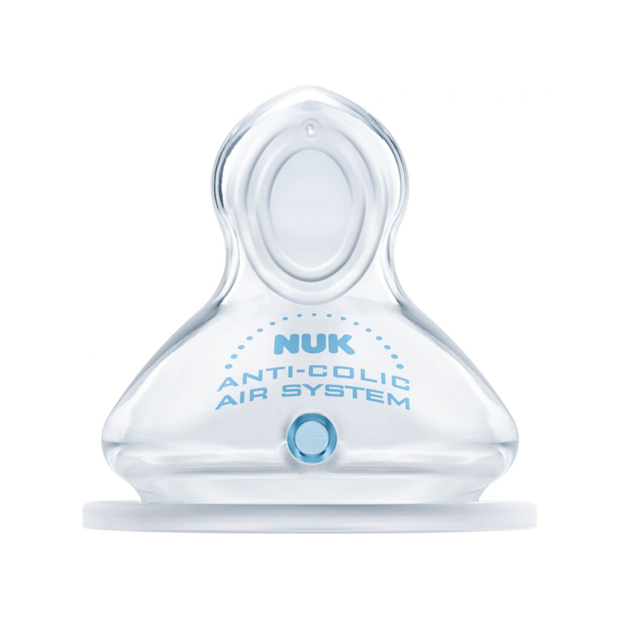 NUK First Choice+ Flow Control tettarella silicone 6-18 mesi 2 pz