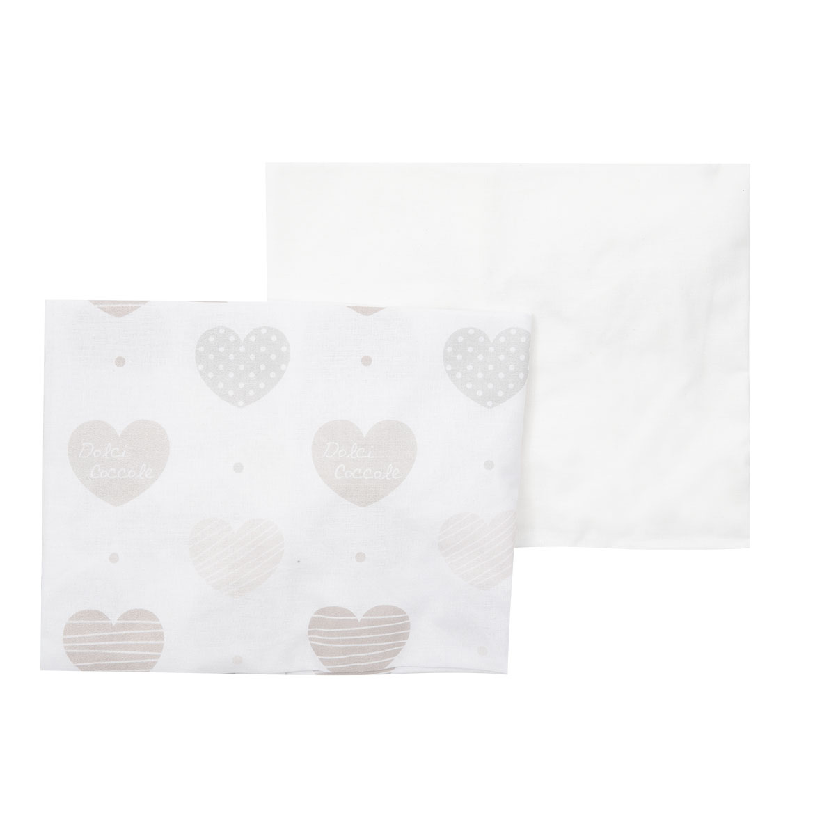 Toys Center Baby Culla Cuori set lenzuola culla 2 pezzi cotone