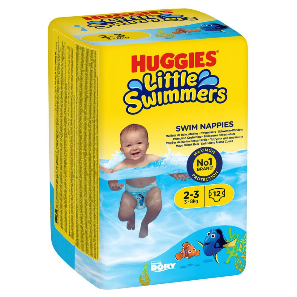 Huggies Little Swimmers pannolino Small 3-8 kg 12pz