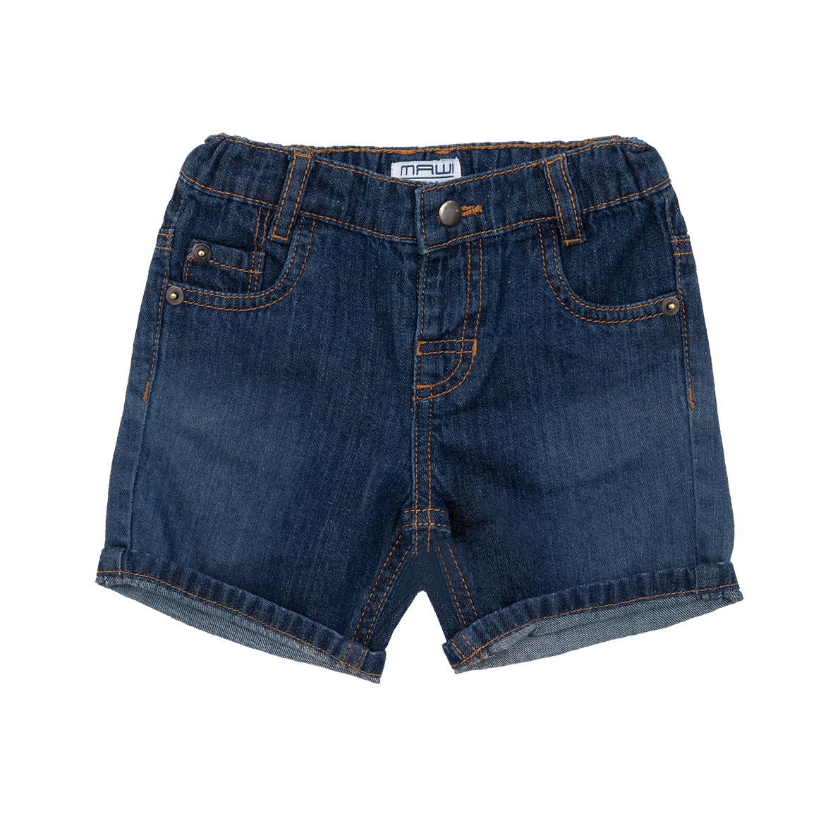 Bermuda Denim Bimbo Blu Scuro con Tasche