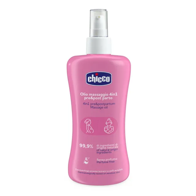 Chicco olio massaggio 4in1 pre post parto