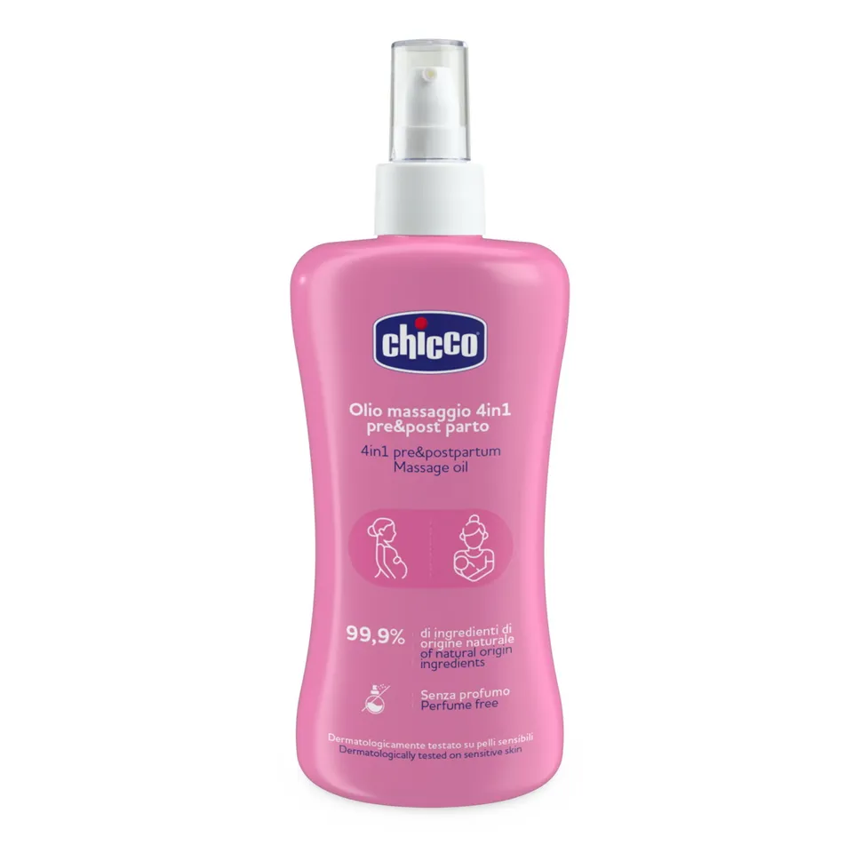 Chicco olio massaggio 4in1 pre post parto