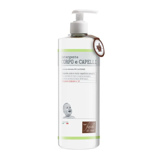 Fiocchi di Riso detergente corpo capelli talco 750 ml