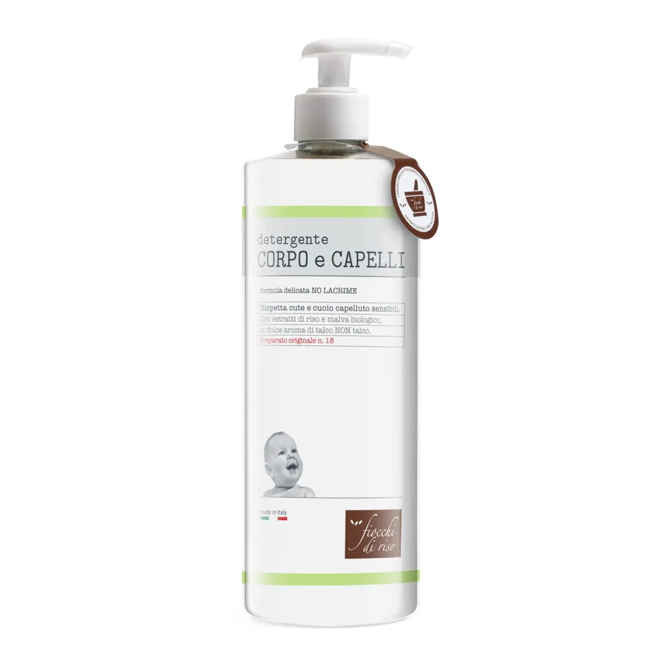 Fiocchi di Riso detergente corpo capelli talco 750 ml