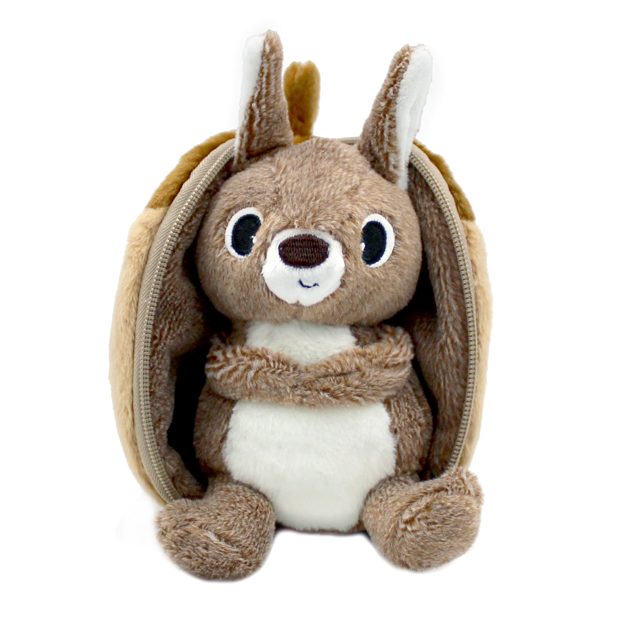 Les Déglingos Flipetz Noiset peluche scoiattolo marrone 20 cm