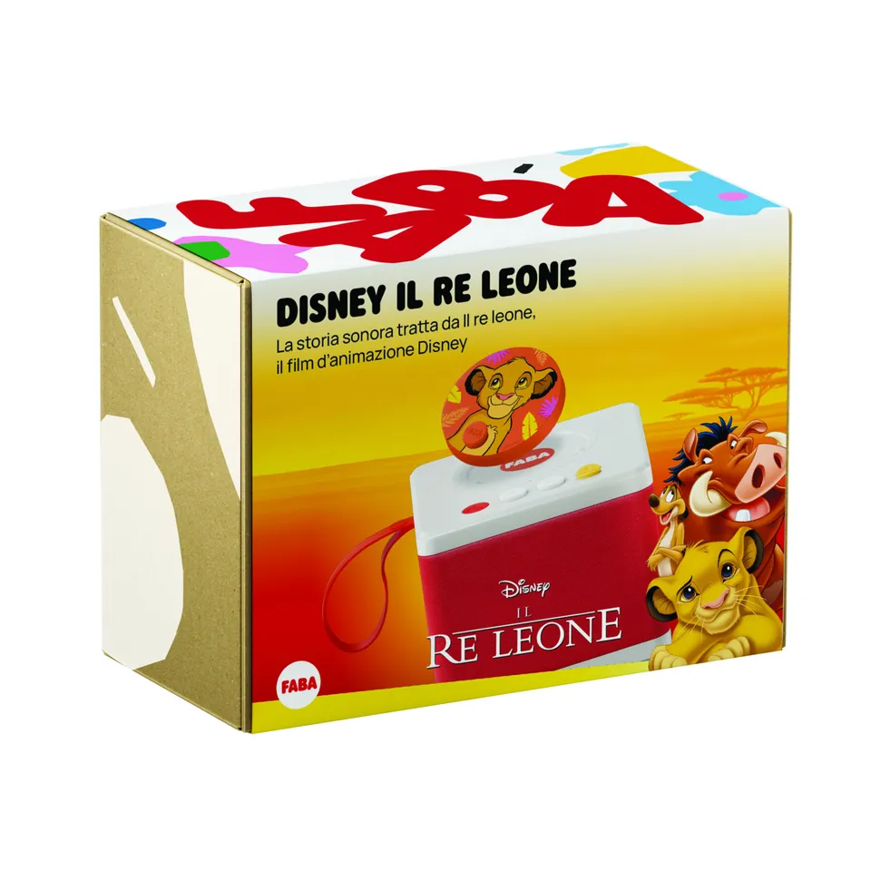 Faba Raccontastorie Starter Set + Disco Re Leone