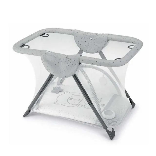 Cam Millegiochi Teddy box bimbo grigio chiusura a libro