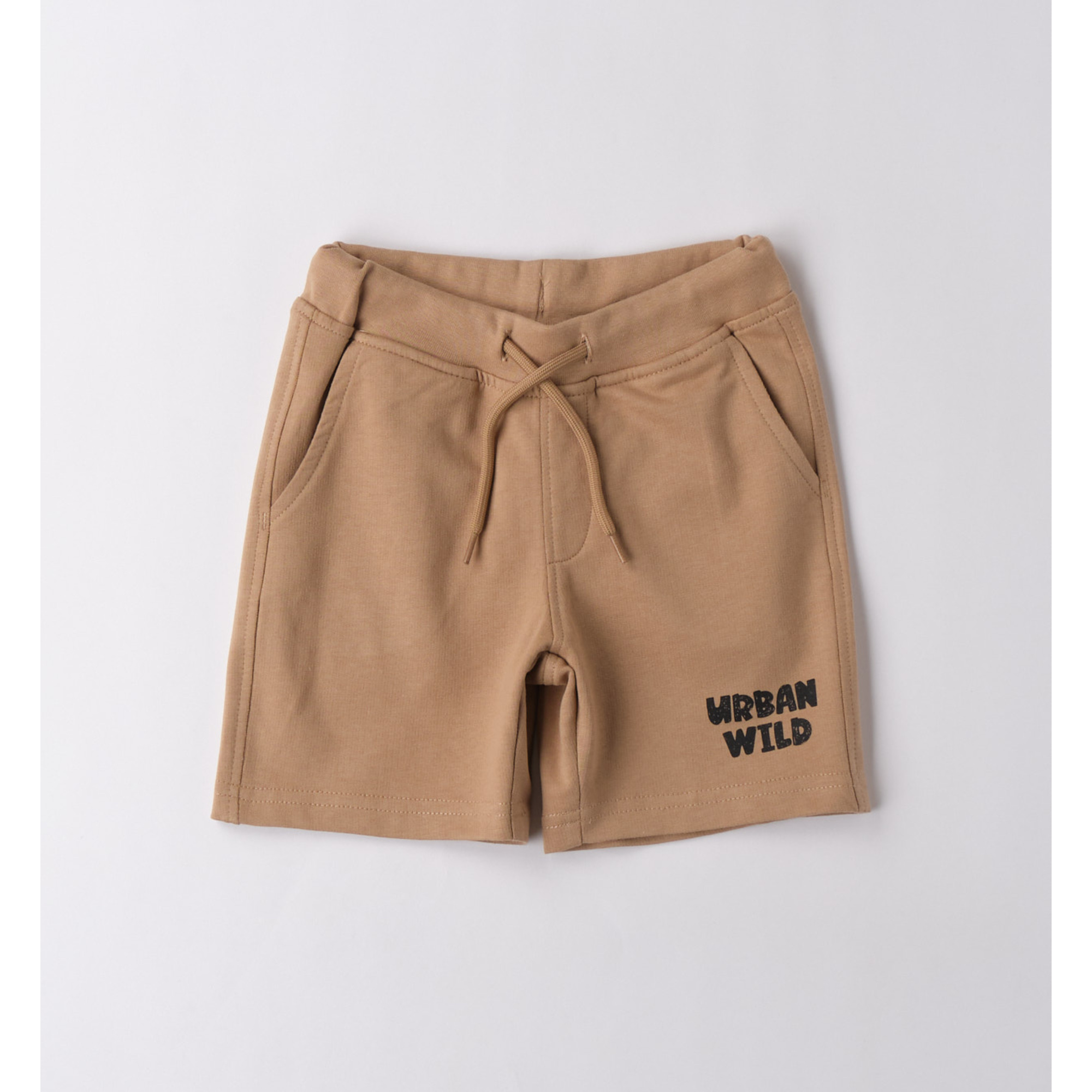 iDO Short beige pantaloncini bimbo cotone