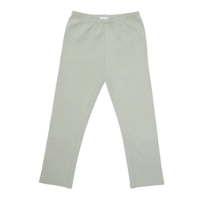 Toys Center Baby Legging Bimba Verde Felpato Stretch