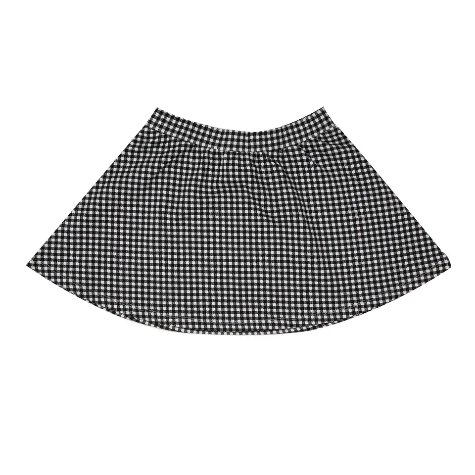 Mawi gonna pantalone felpa scozzese pied-de-poule