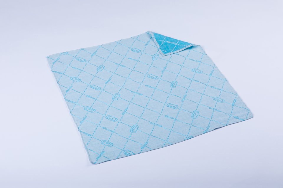 eKoala Minù Mussola Cashmere Vegetale Blu Verde