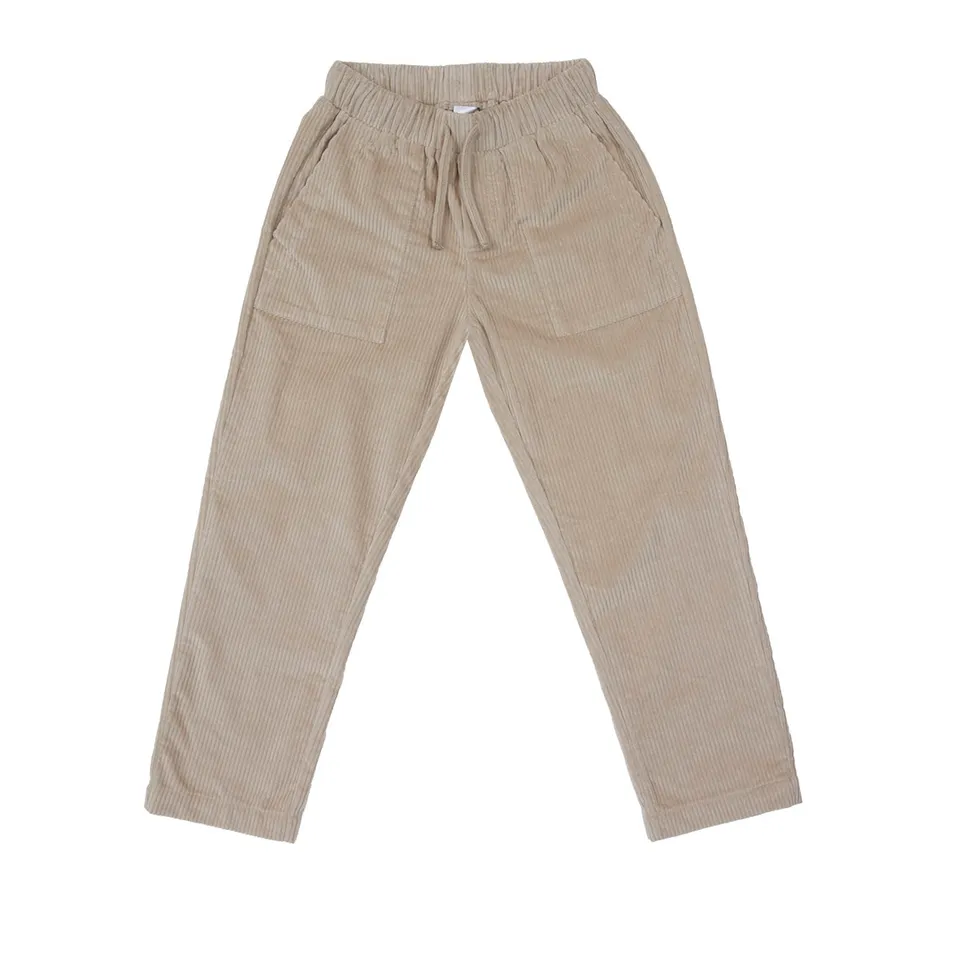 Mawi pantalone velluto a coste tasconi vita regolabile