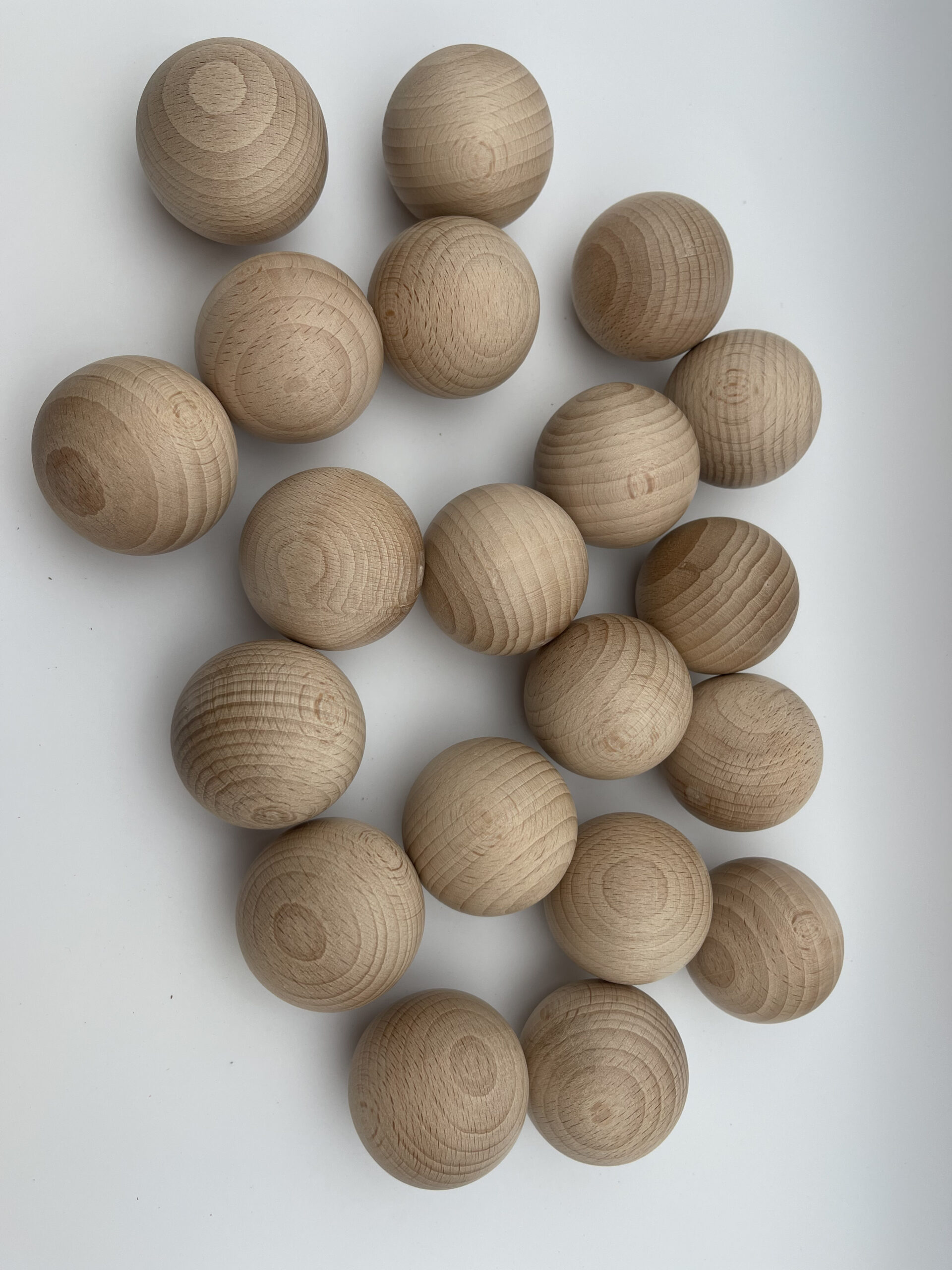 The Dida Palla in Legno Naturale 5 cm Montessori