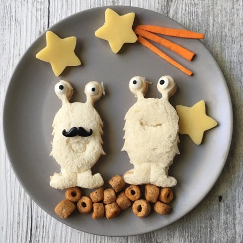 Lunch Punch Spazio Formine sandwich bambini