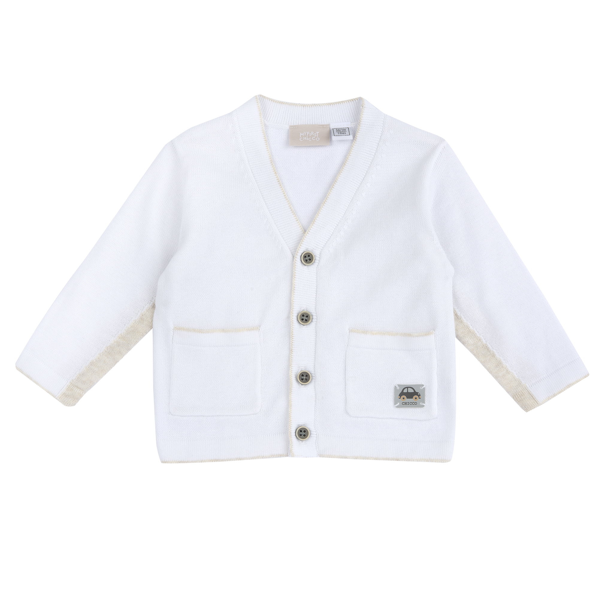 Chicco Cardigan bimbo con bottoni lavabile