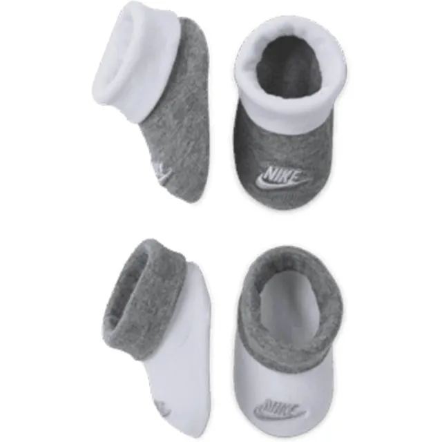 Nike Futura calzini bimbi 0-24 mesi 2 paia contrasto