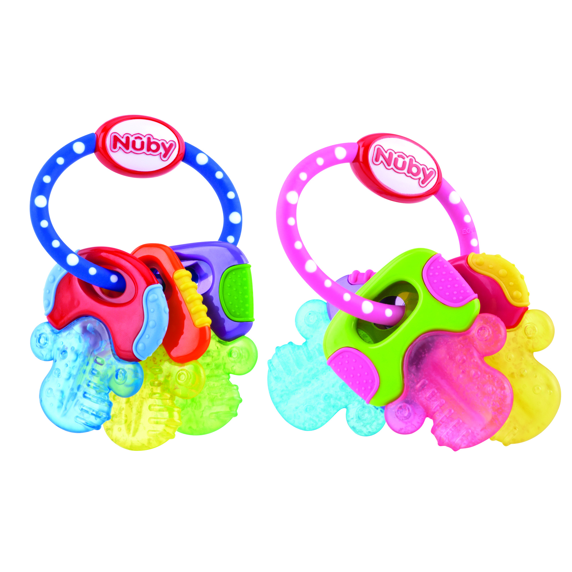Nuby Icybite chiavi massaggiagengive 3m+ rinfrescanti