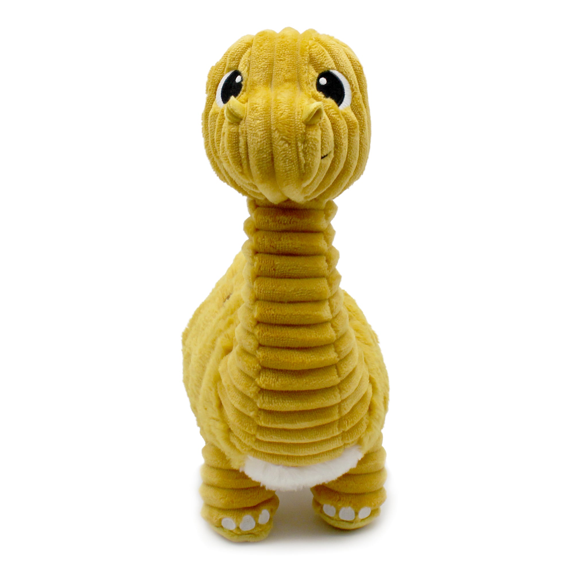 Les Deglingos Ptipotos Marcus Peluche Dinosauro Giallo Senape