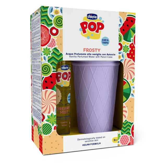 Chicco Frosty acqua profumata 150 ml vaniglia con astuccio