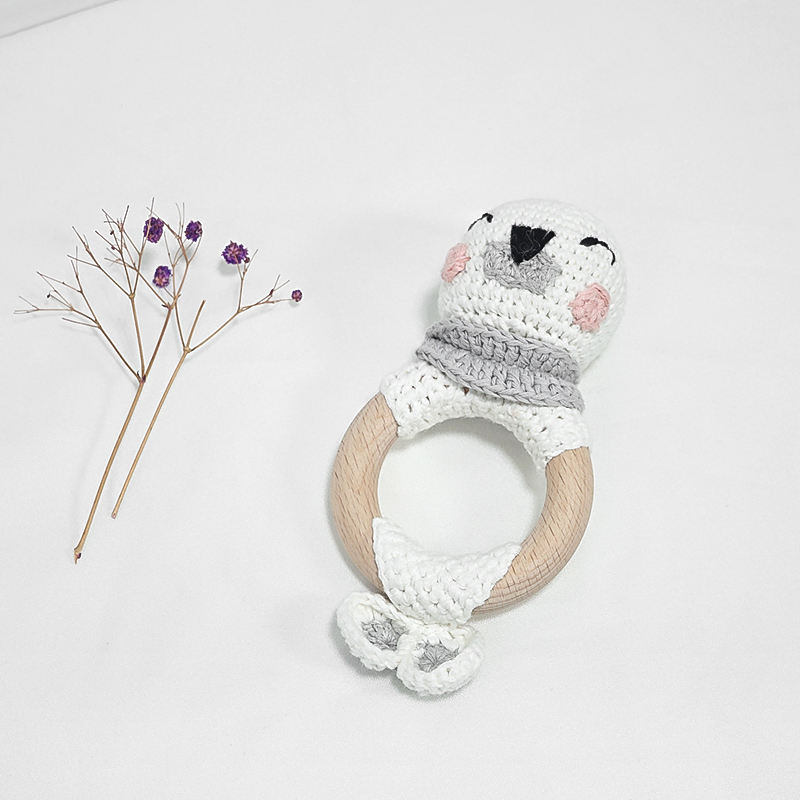 Piccoli Toys Matilde la Foca Sonaglio Uncinetto Cotone