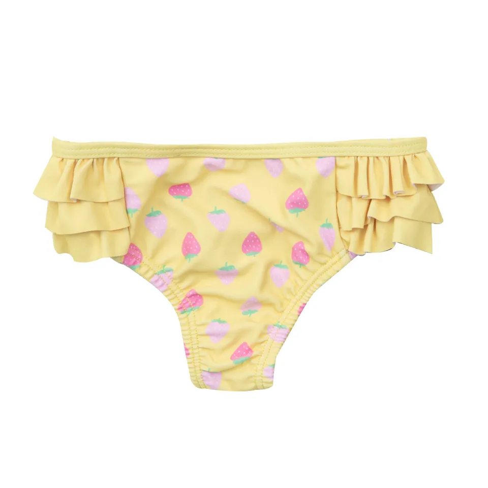 Toys Center Baby costume slip bimba giallo fragoline con frill