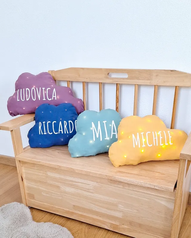 M'Amélie Creations Nuvola Luminosa luce notturna LED bimbi