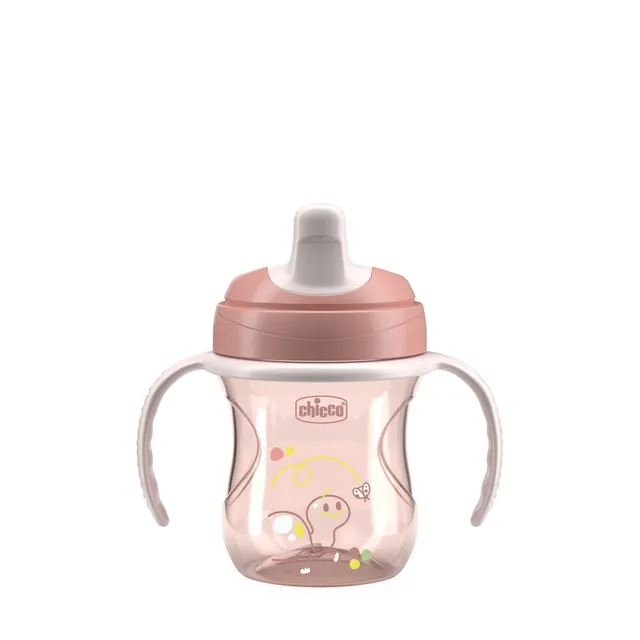 Chicco Training tazza 6m+ rosa becco morbido