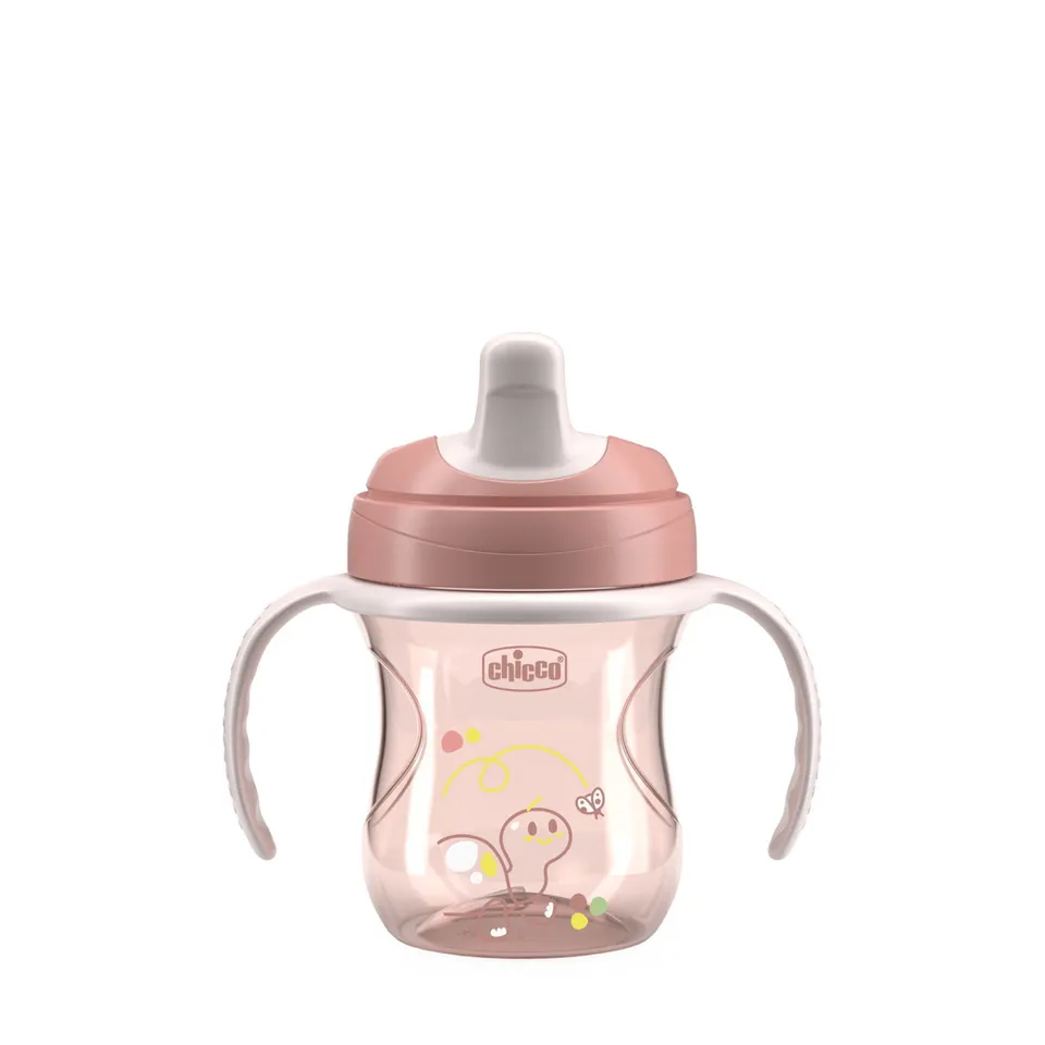 Chicco Training tazza 6m+ rosa becco morbido