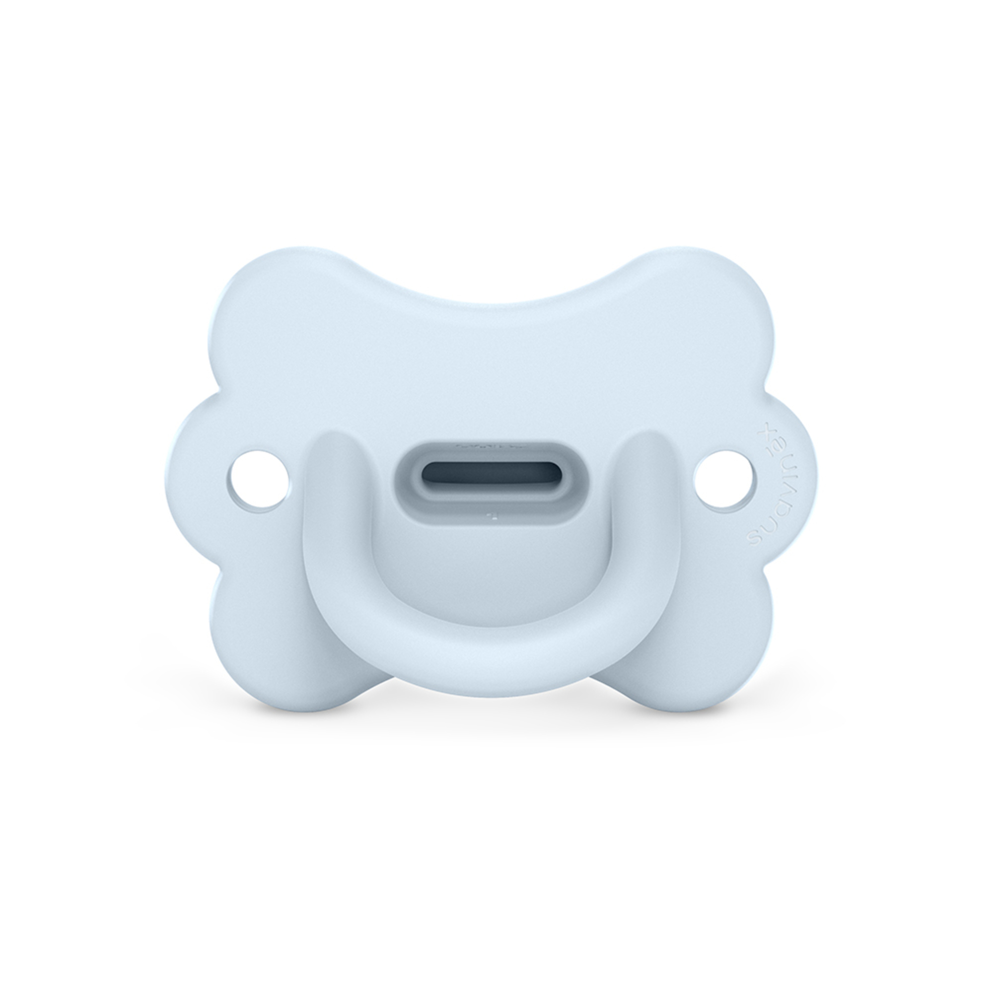 Suavinex Butterfly ciuccio silicone azzurro 0-6 mesi