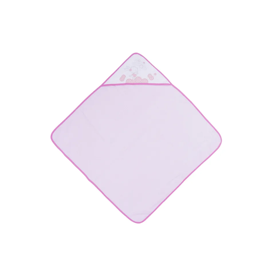 Ellepi accappatoio neonato rosa per bagnetto