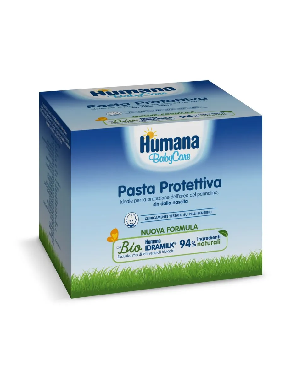 Humana Baby Care pasta protettiva vaso 200 ml ossido zinco