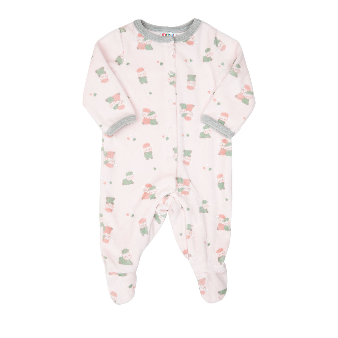 Toys Center Baby Tutina Neonata Rosa Pecorelle con Piedini