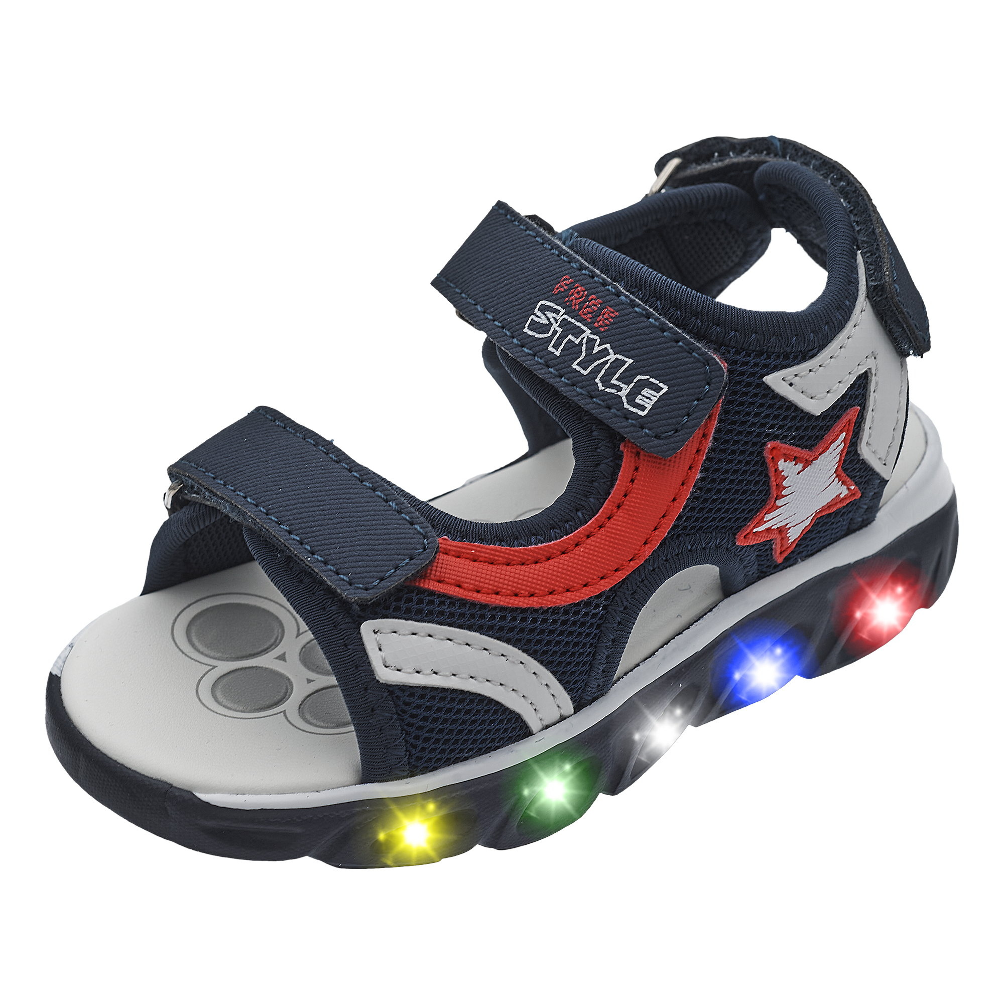 Chicco Sandalo Bimbo con Luci Sandali Triplo Strappo