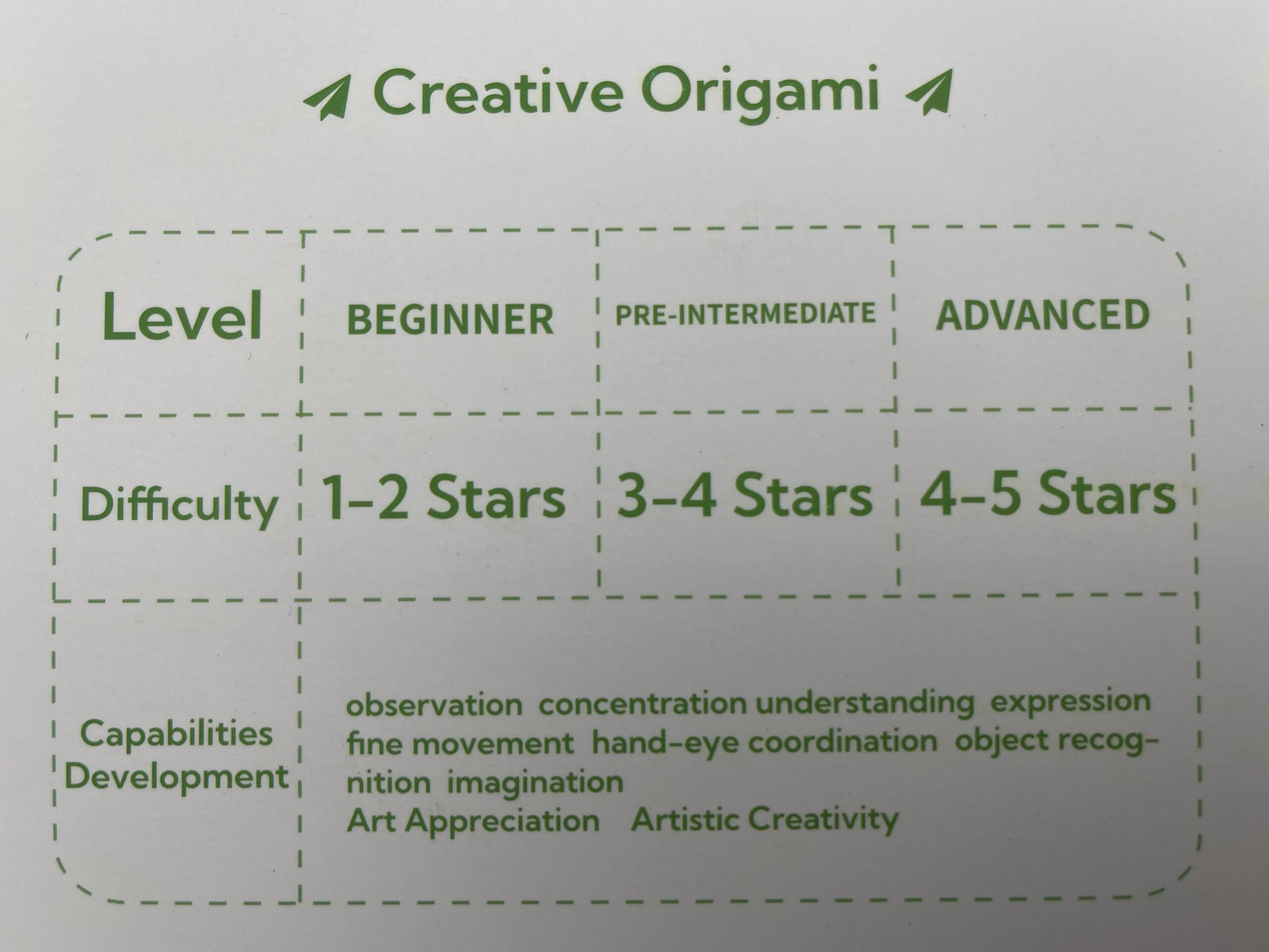 The Dida Origami Intermedio quaderno 30 figure