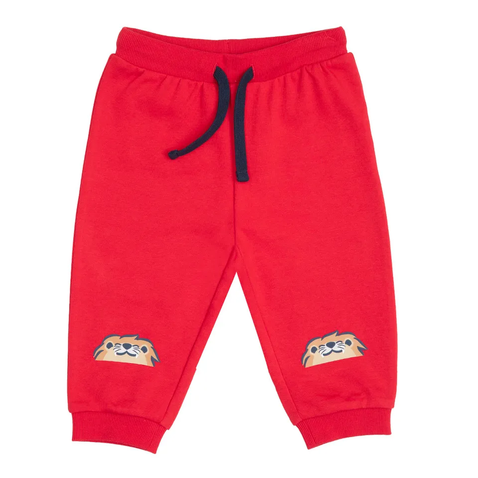 Toys Center Baby pantalone lungo bimbo rosso con stampe