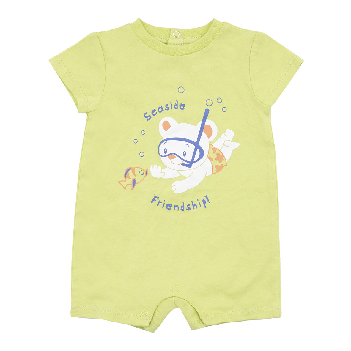 Toys Center Baby pagliaccetto neonato verde stampa