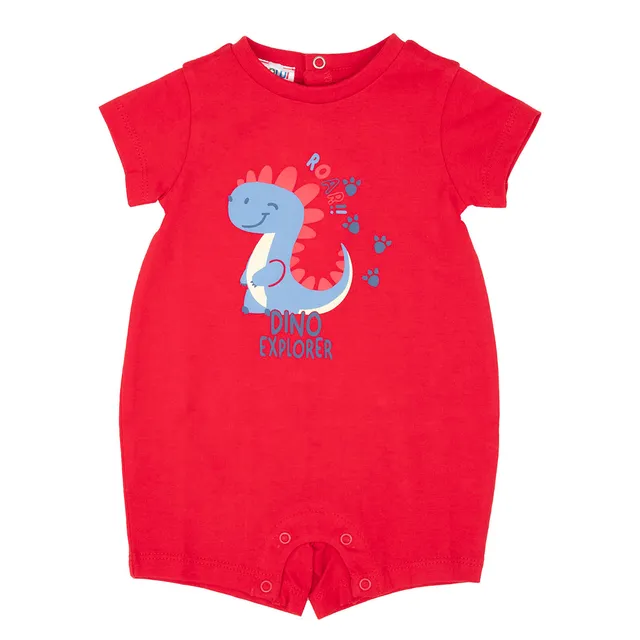 Toys Center Baby pagliaccetto bimbo jersey rosso dino