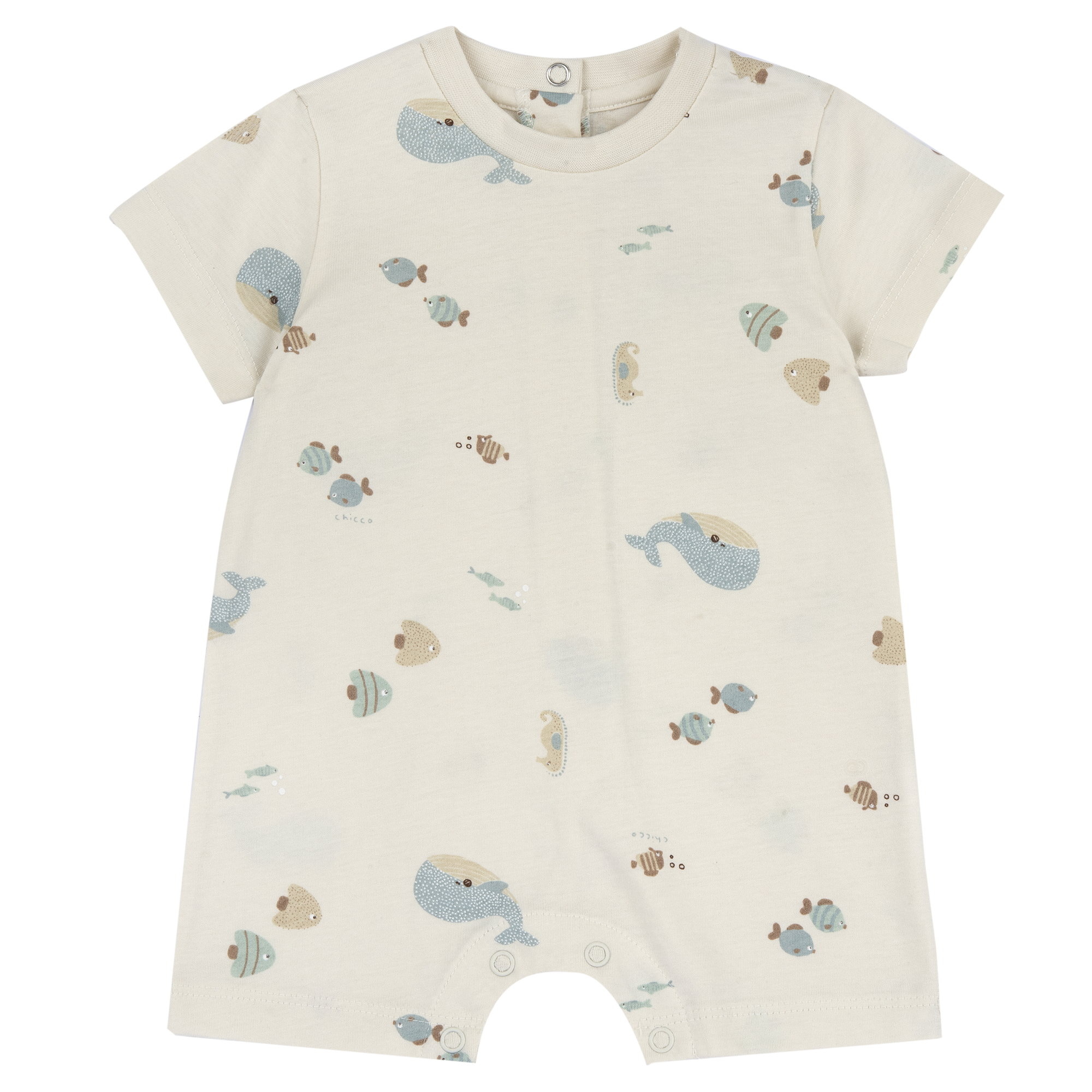 Chicco pagliaccetto neonato cotone lavabile in lavatrice