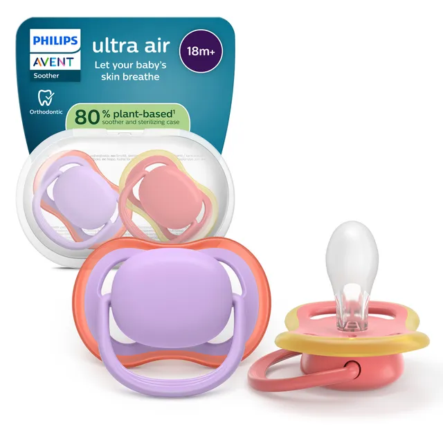 Philips Avent Ultra Air succhietti 18m+ 2 pz viola rosso