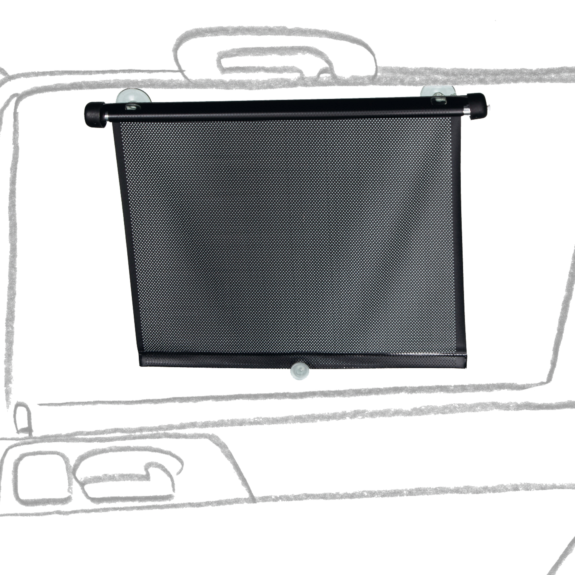 Giordani tendine parasole rullo auto 2 pezzi UV