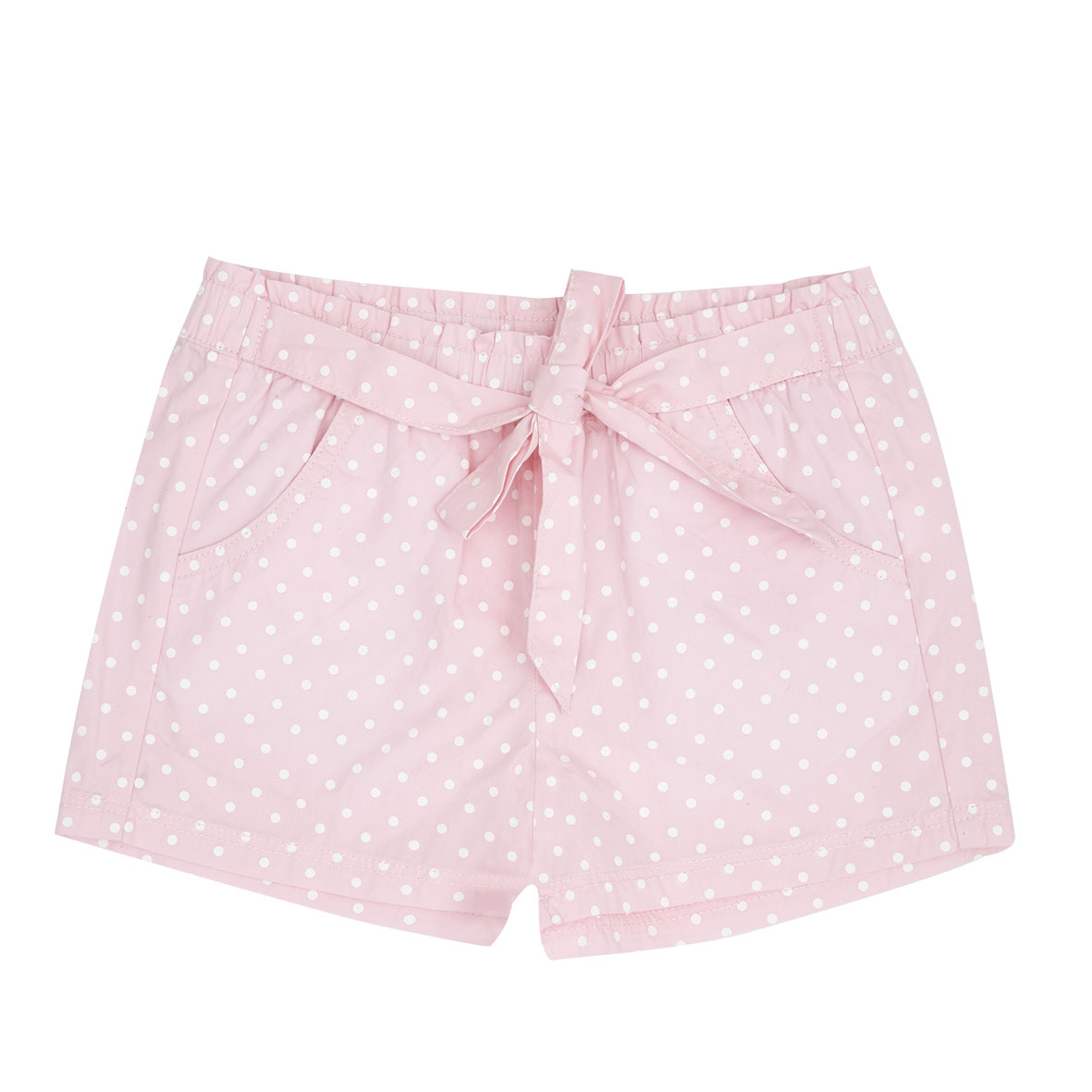 Toys Center Baby shorts bambina rosa pois bianchi